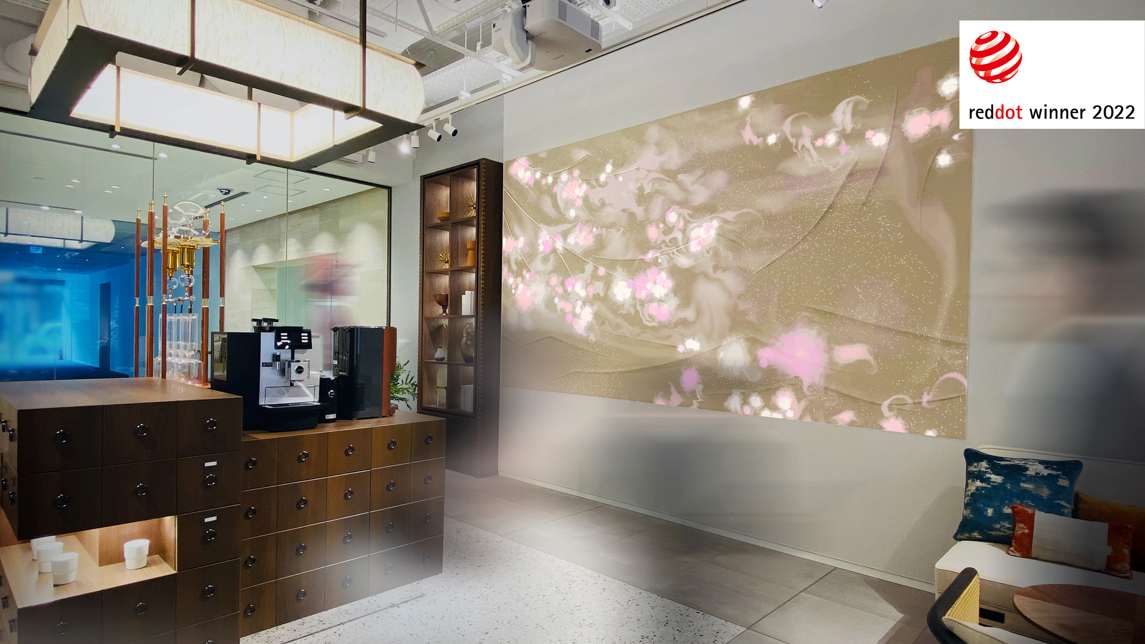 MITSUI DESIGNTEC Digital Art wall